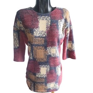 Papillon Geometric Multi Colored Tunic Dress S